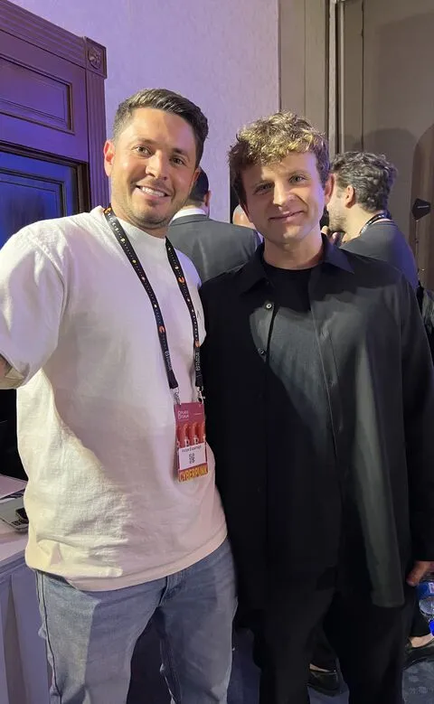 Felipe with Jack Mallers, CEO of Strike